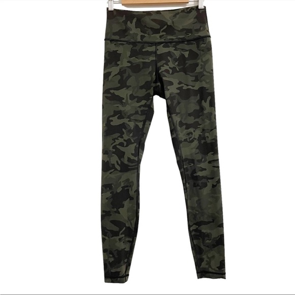 Lululemon camo wunder under high rise leggings - Picture 3 of 5